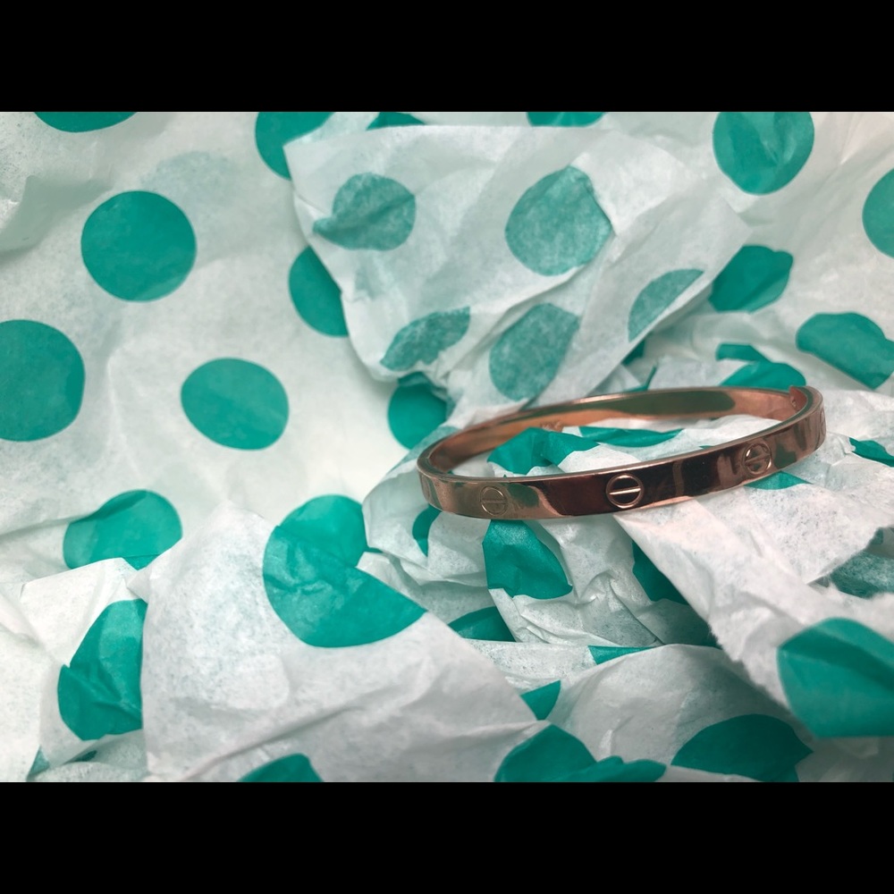 🌓PriceDrop10% limited time18k ROSE GOLD BRACELET - Picture 6 of 8